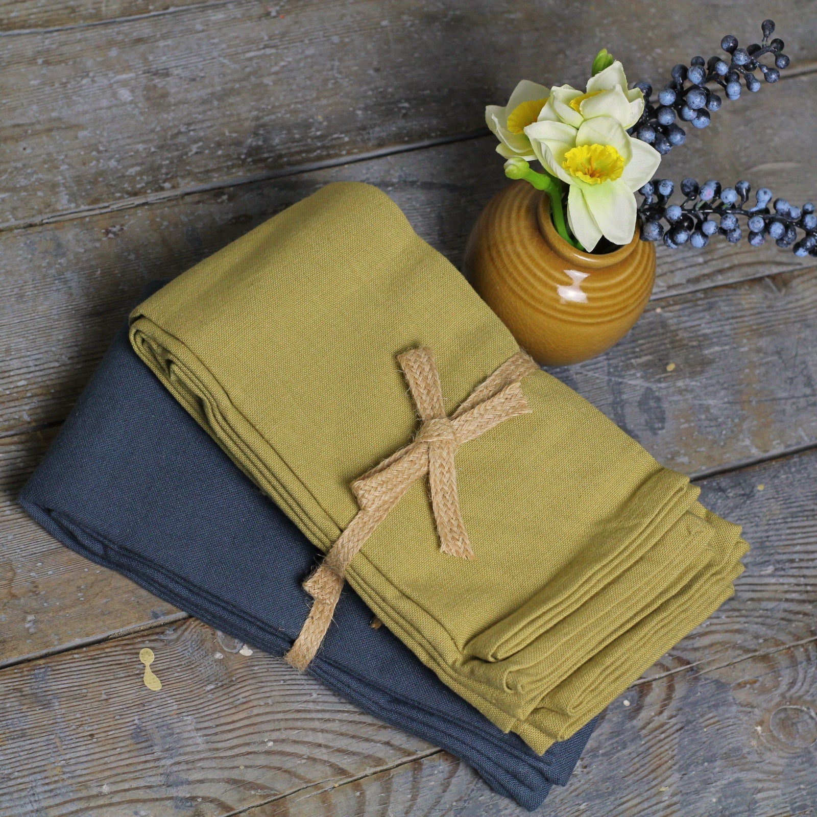 Set of 4 Cotton Napkins - Homeware Store