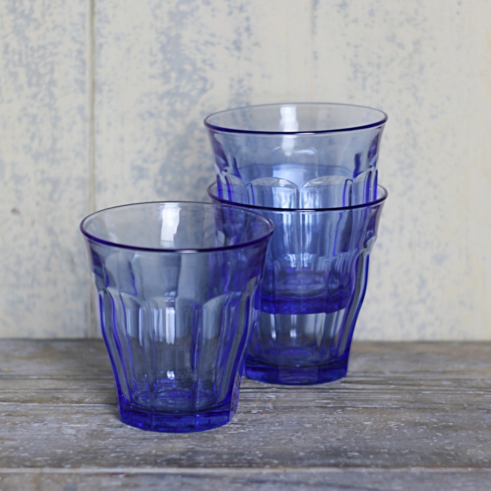 Picardie glass, marine blue - Homeware Store