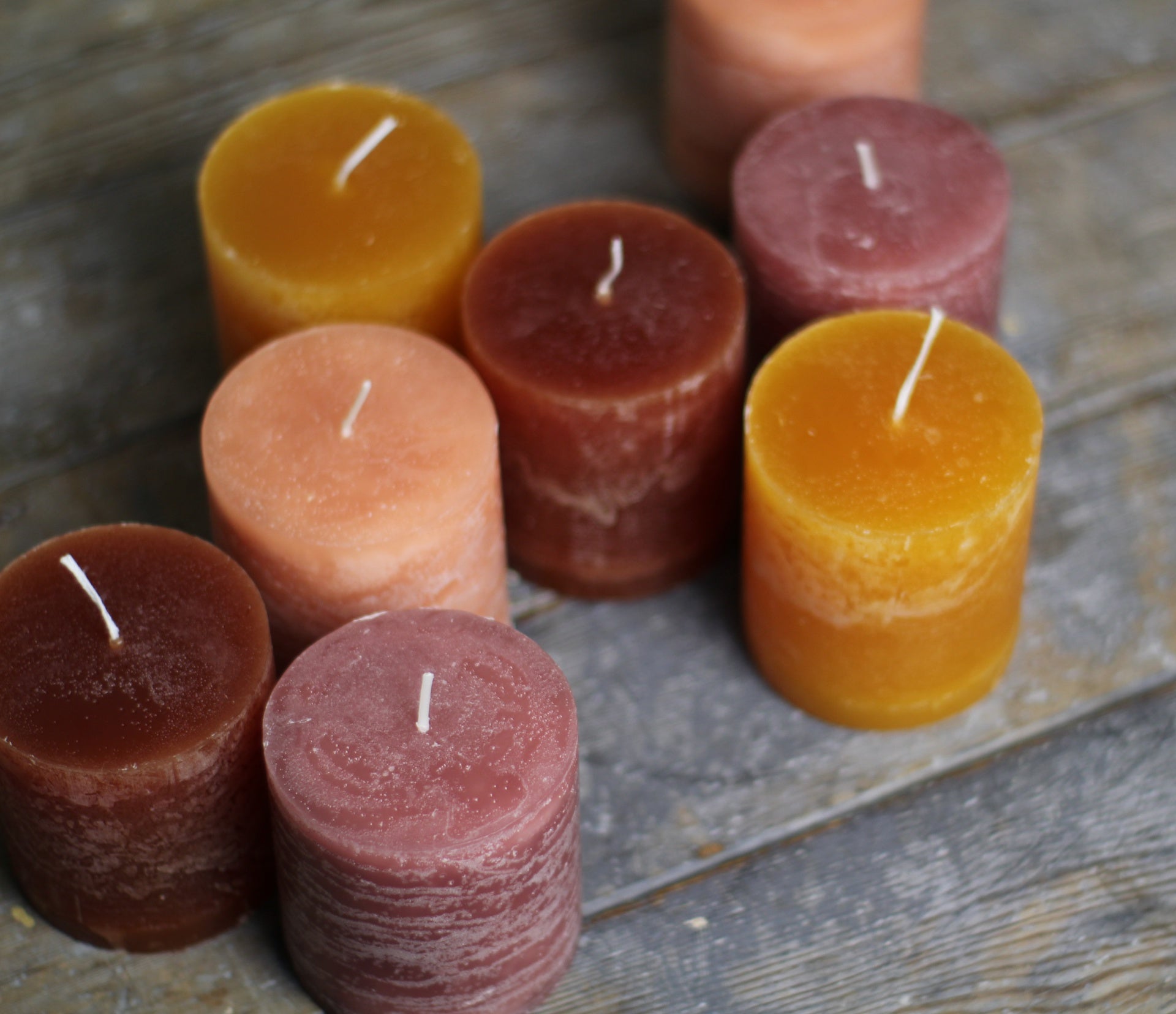 Pillar Candles - Dusky Pink - Homeware Store