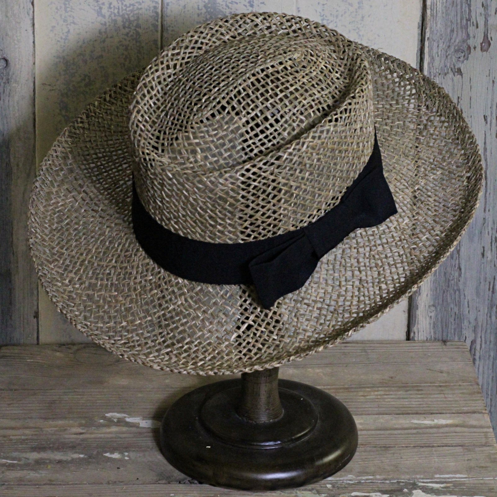 Straw Hat - Mesh Panama - Homeware Store