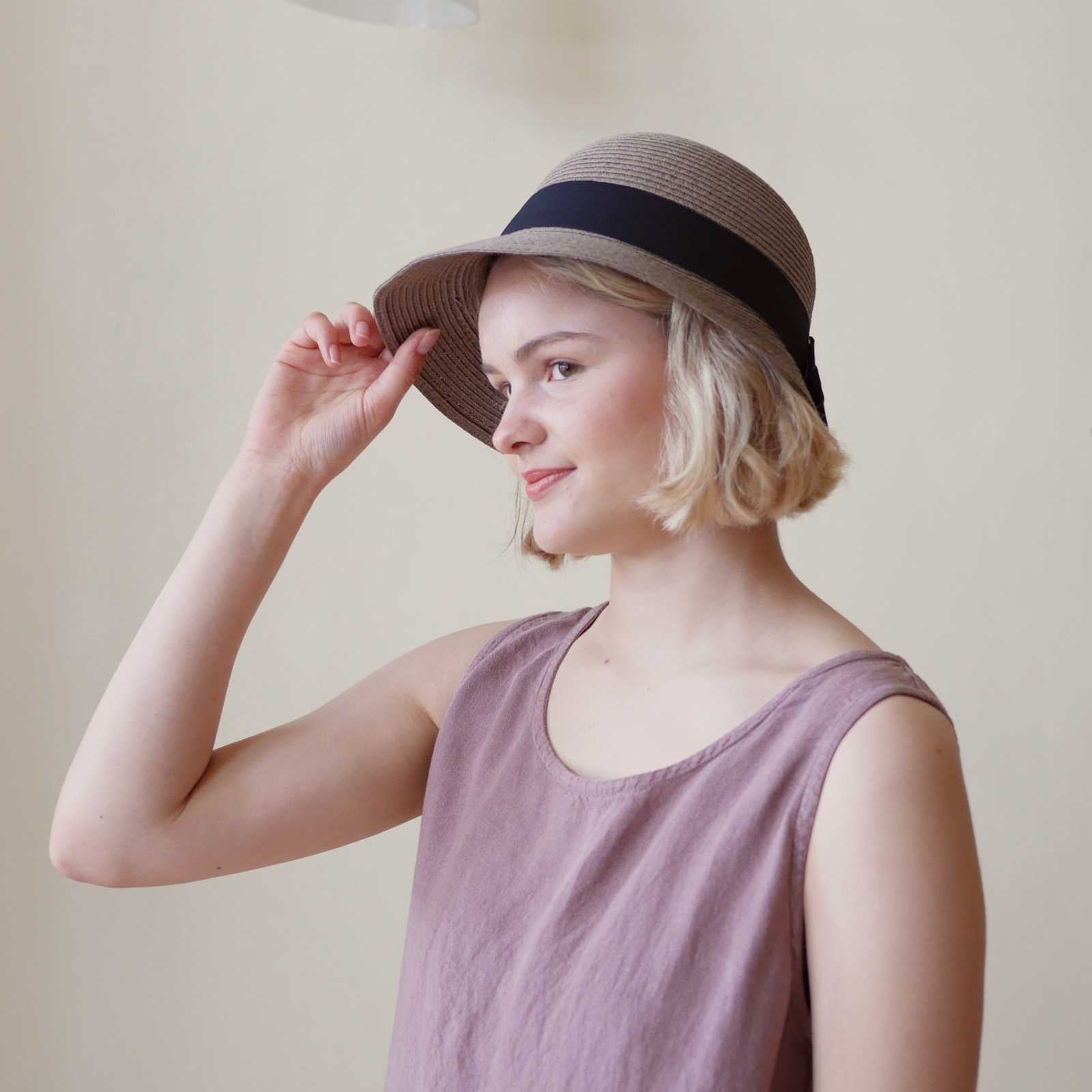 Cloche Sun Hat - Dusk