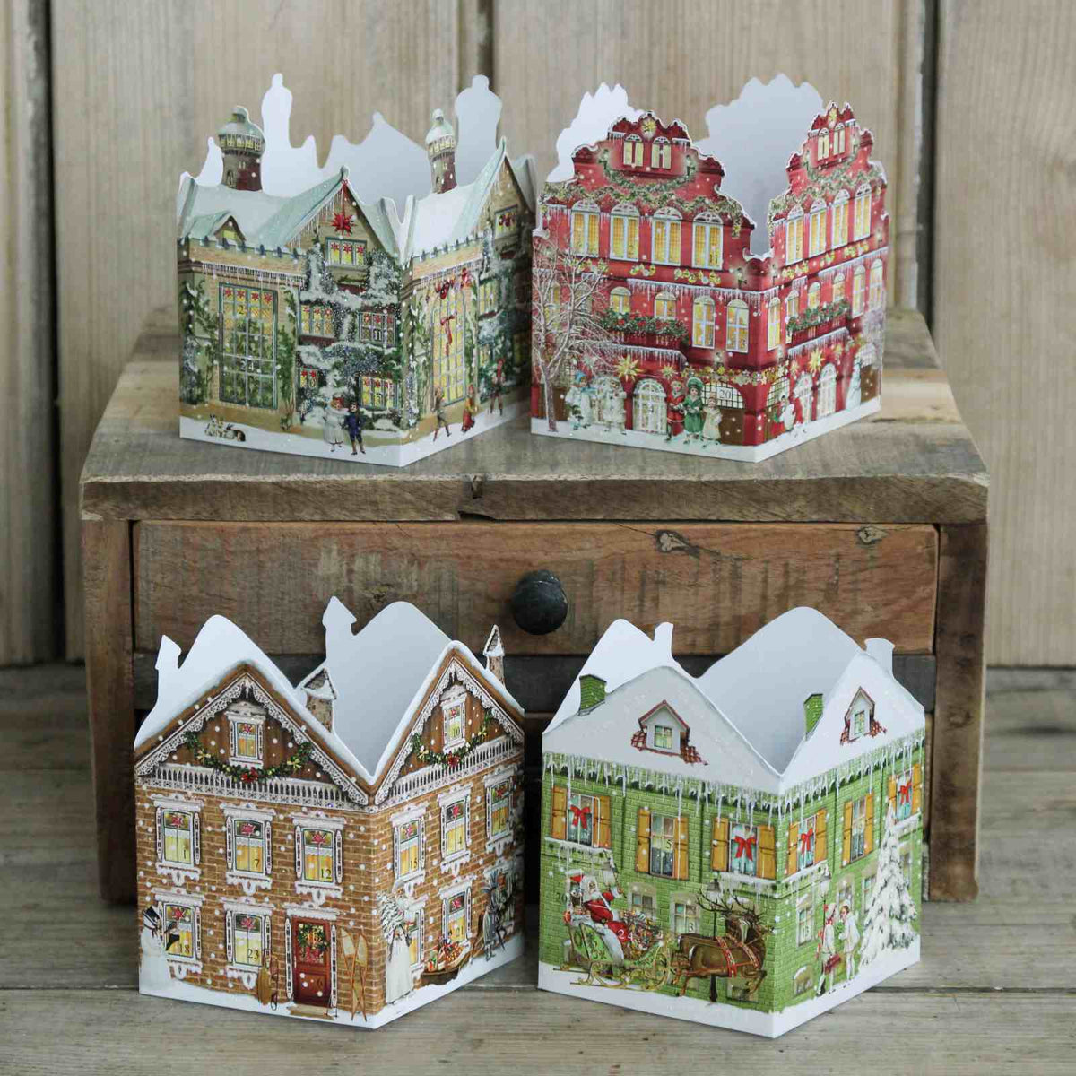 Advent Calendar Lantern - Victorian House | Closet & Botts