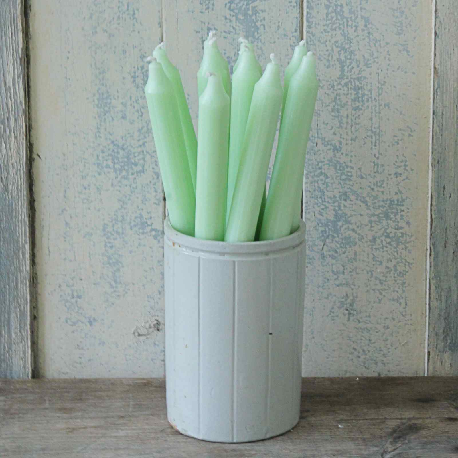 Light green candles