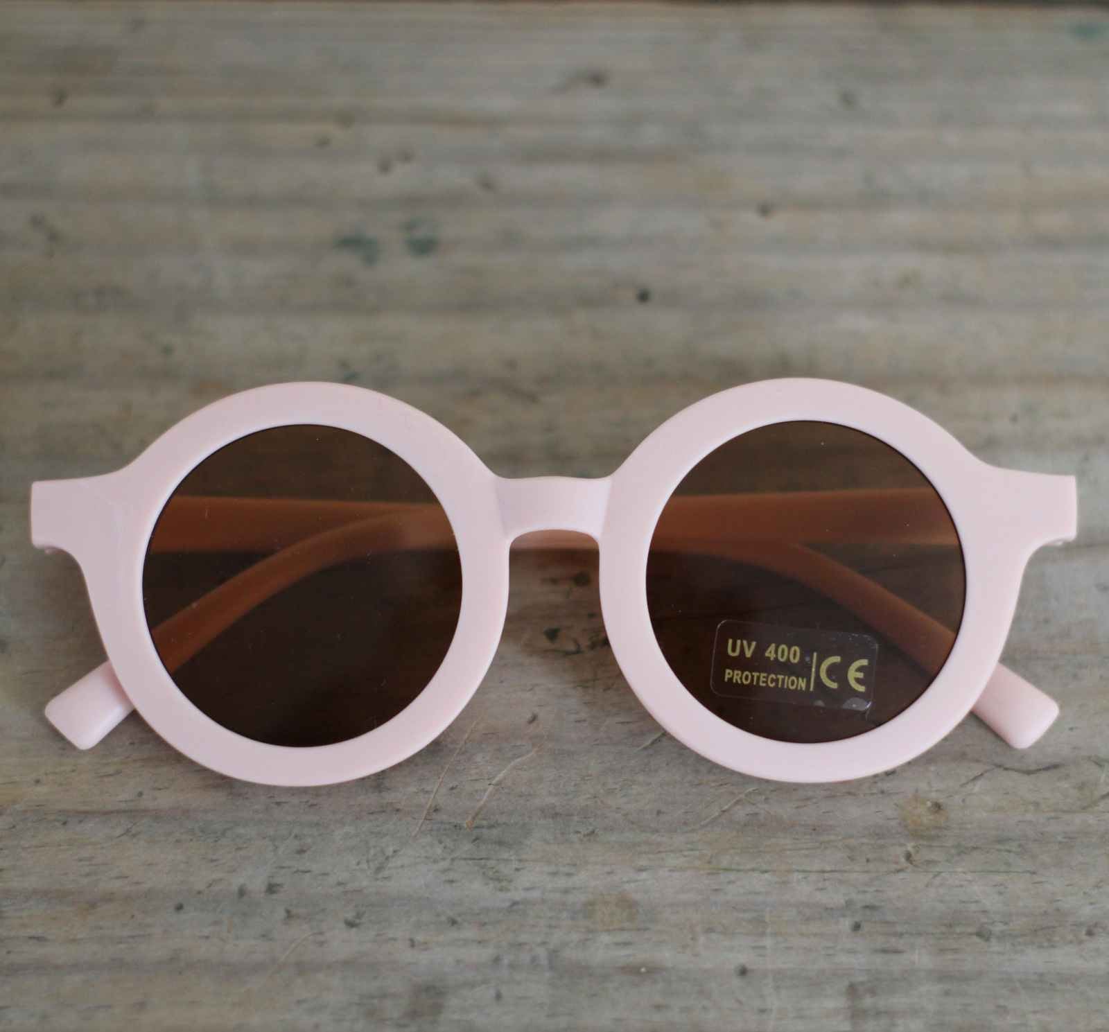 Child's Coloured Sunglasses - blush