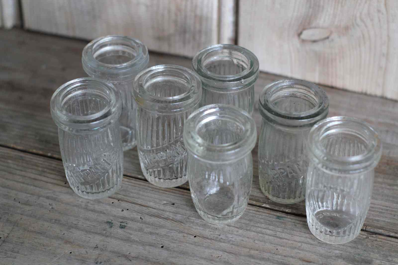 Vintage Shippam's Glass Jar