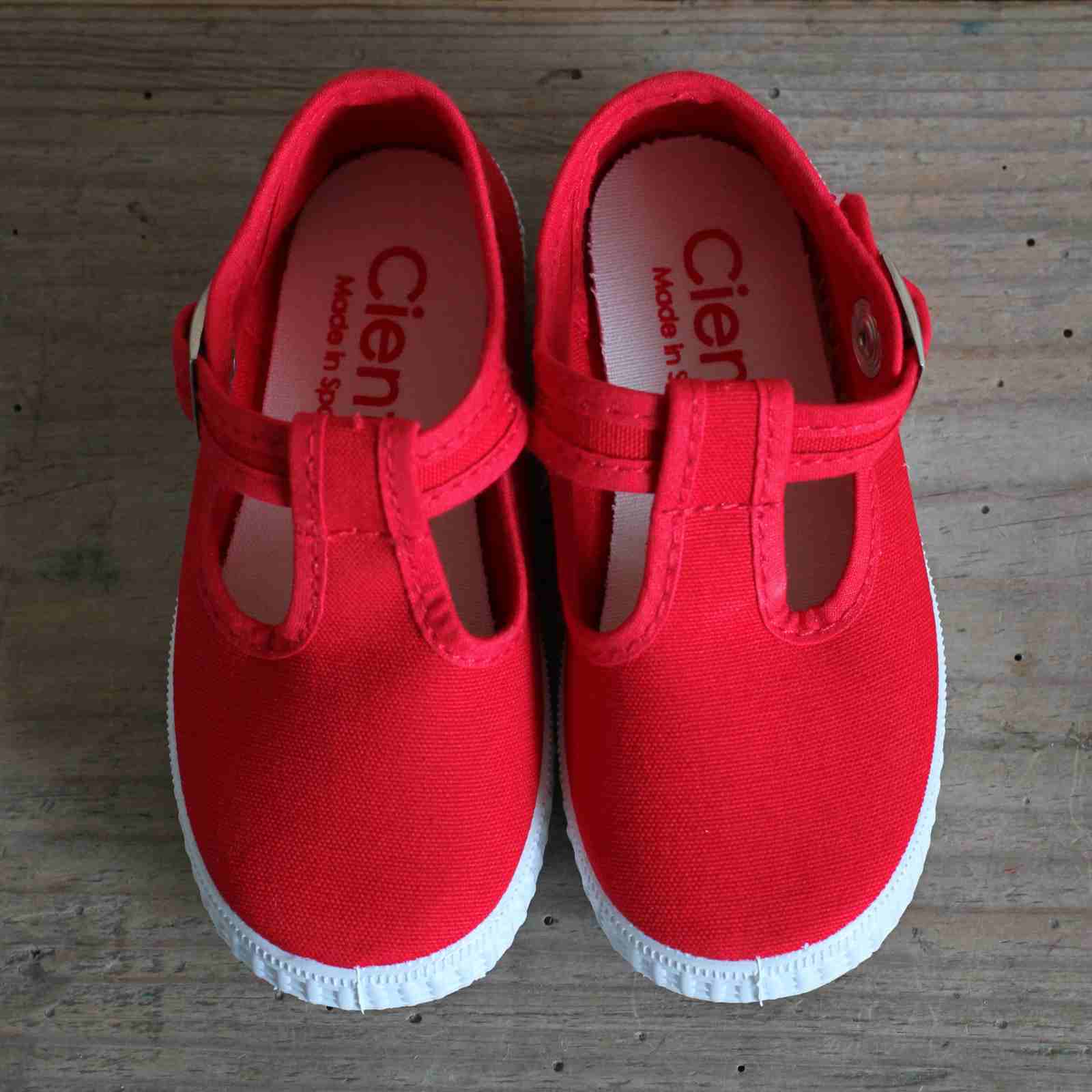 Children's Canvas T Bar Shoes